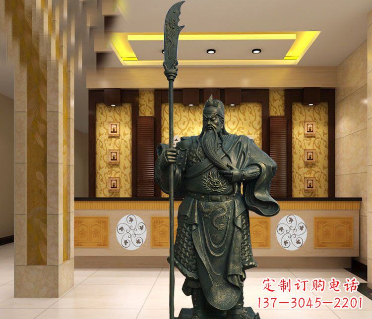 河源关公雕塑——传承弘扬中华文化