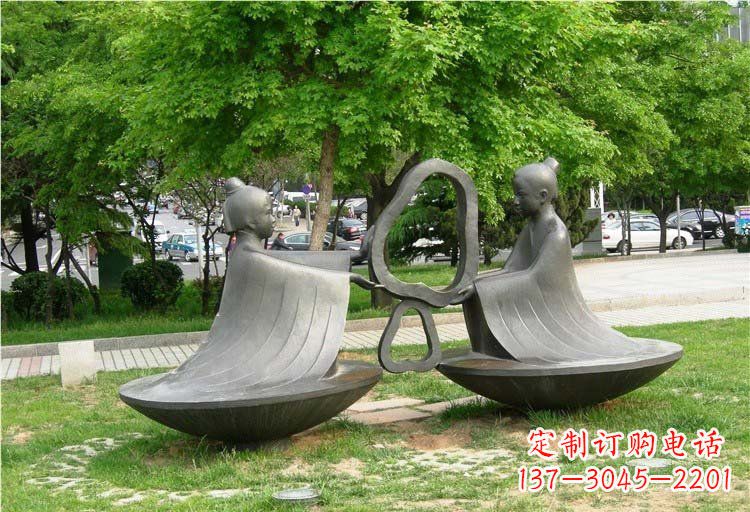 河源古代孔融雕塑之美