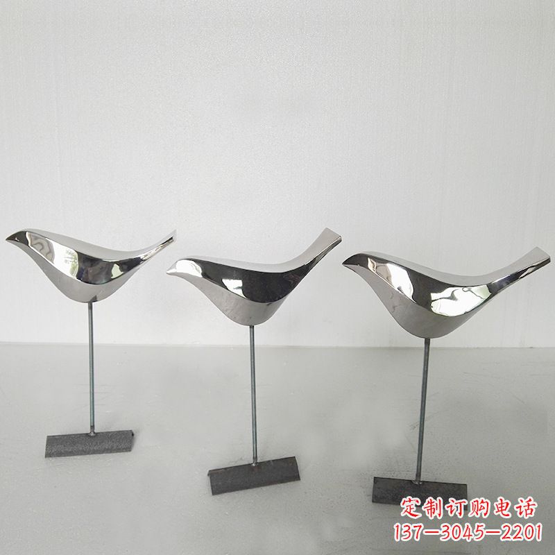 河源精美鸽子雕塑引领时尚的不锈钢雕塑