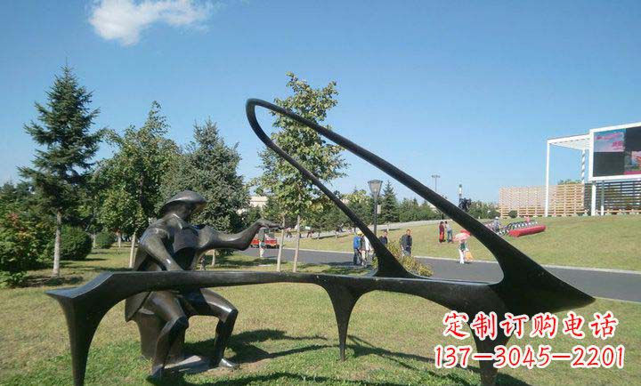 河源雕刻旋律钢琴雕塑