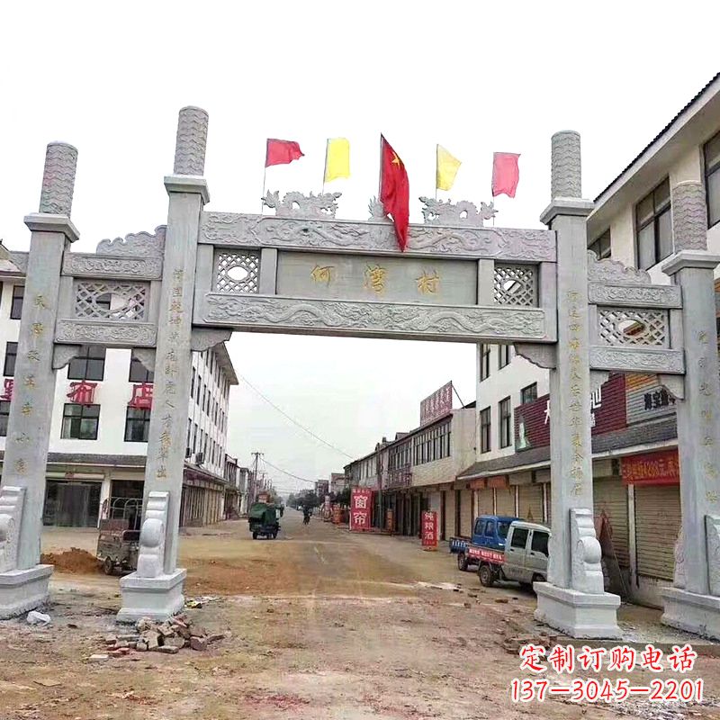 河源传统文化的珍贵遗产——牌坊雕塑
