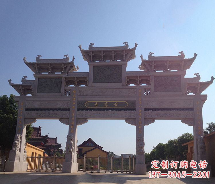 河源牌坊雕塑——传承民间艺术的精髓