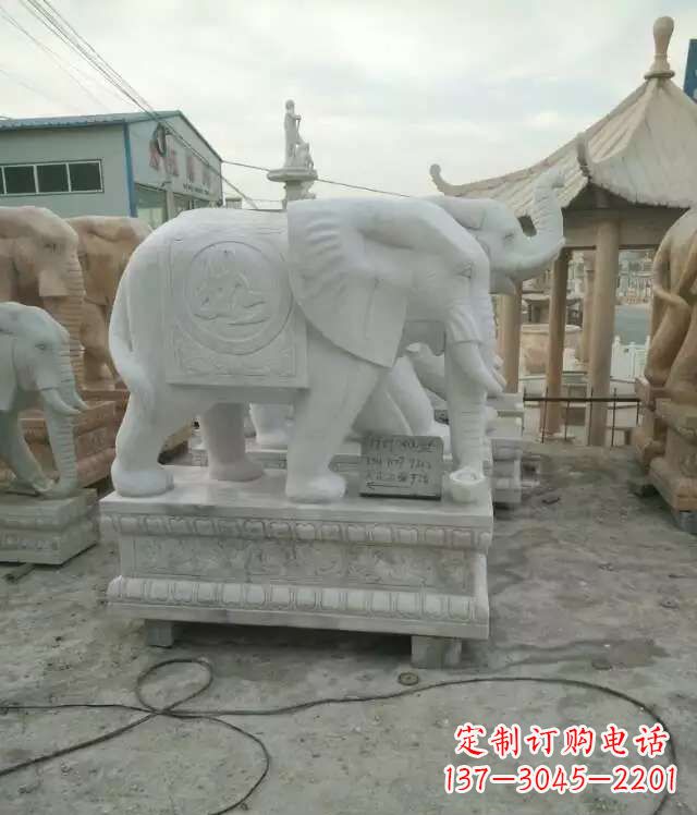 河源大理石大象——雕塑之美