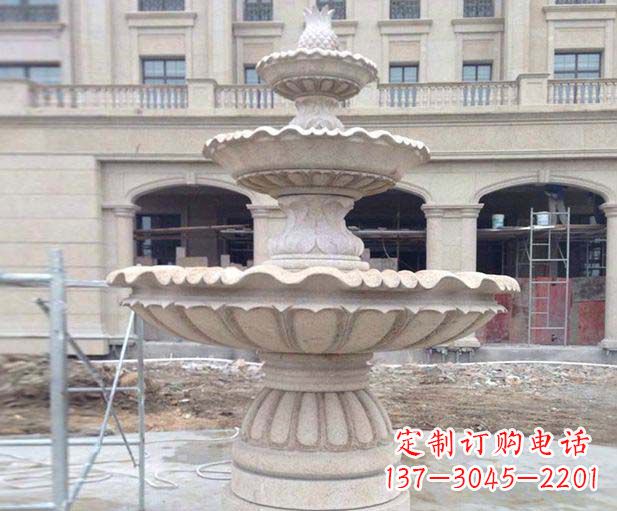河源大理石喷泉雕塑
