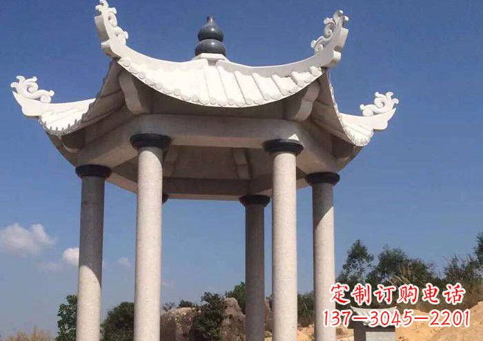 河源大理石凉亭雕塑——传承古代工艺之精粹