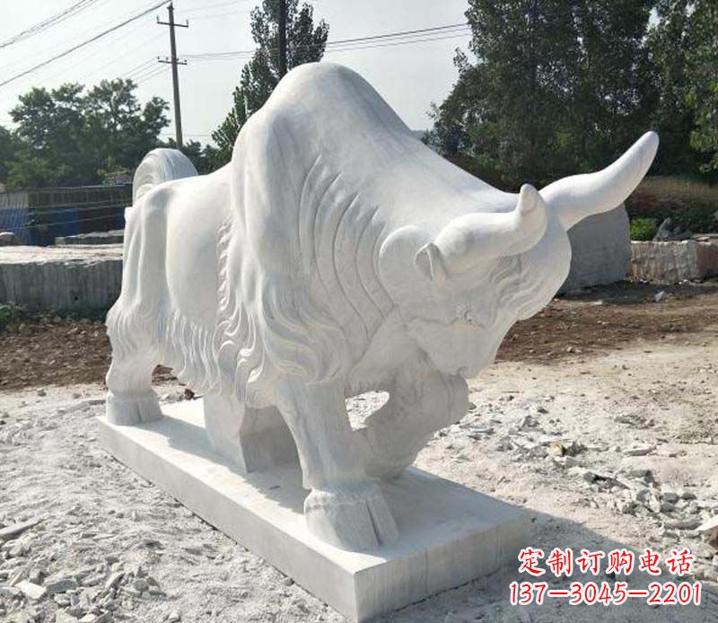 河源大理石动物雕塑美丽的艺术品