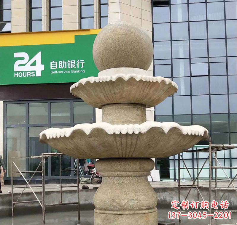 河源大理石风水球喷泉雕塑——振奋人心的艺术杰作