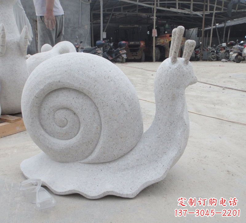 河源大理石蜗牛雕塑