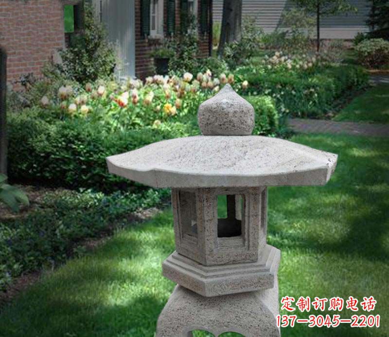 河源大理石宫灯雕塑