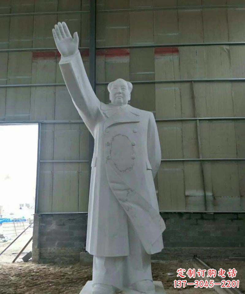 河源精美大理石主席雕塑