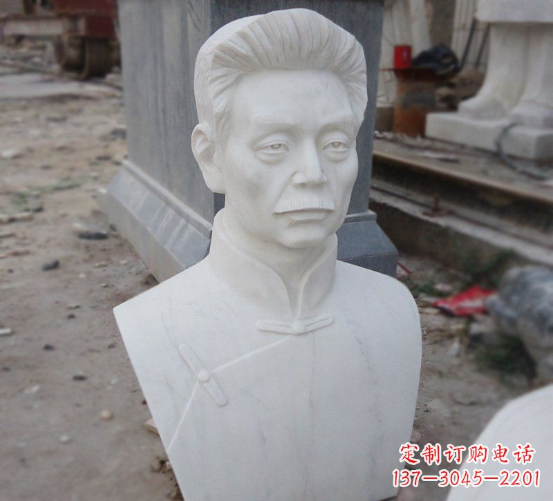 河源传承文化魅力·鲁迅头像精美雕塑