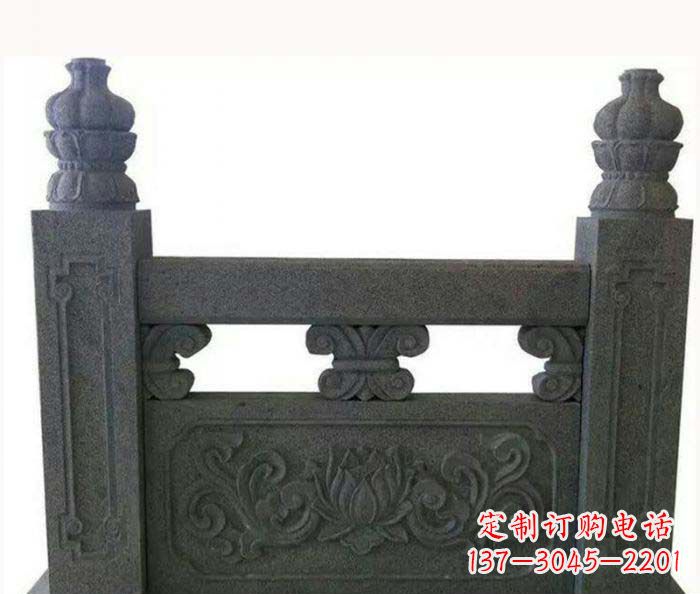 河源精美绝伦 栏板石雕