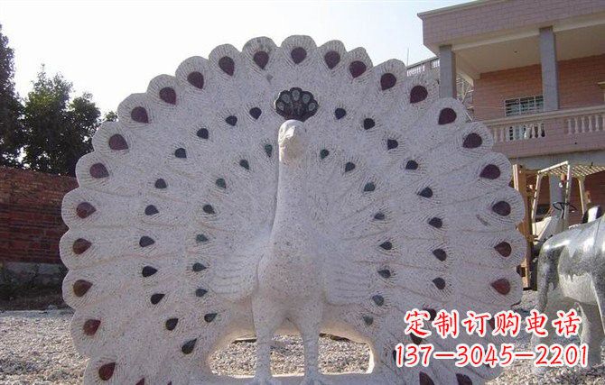 河源精美绝伦的孔雀石雕塑