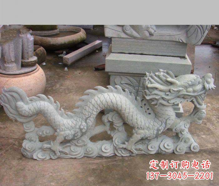 河源大理石龙雕塑