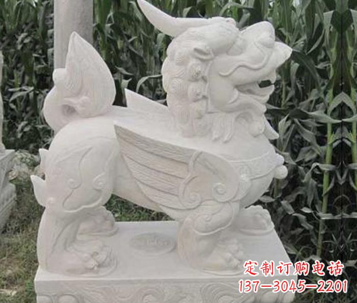 河源古典貔貅石雕,精美手工雕刻艺术