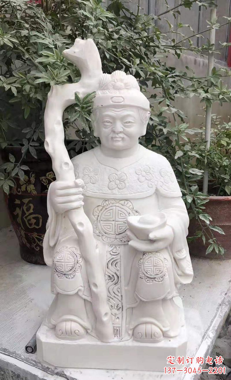 河源精美大理石神像雕塑