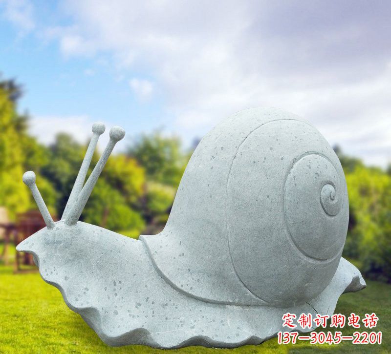 河源大理石蜗牛雕塑