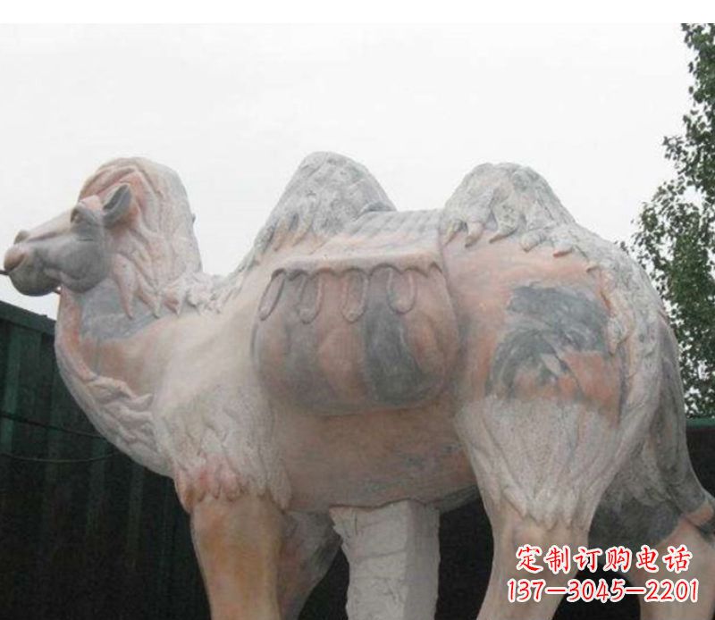 河源新颖精美的骆驼石雕