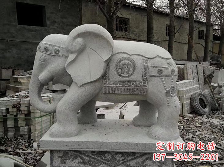 河源大象 石雕 古代