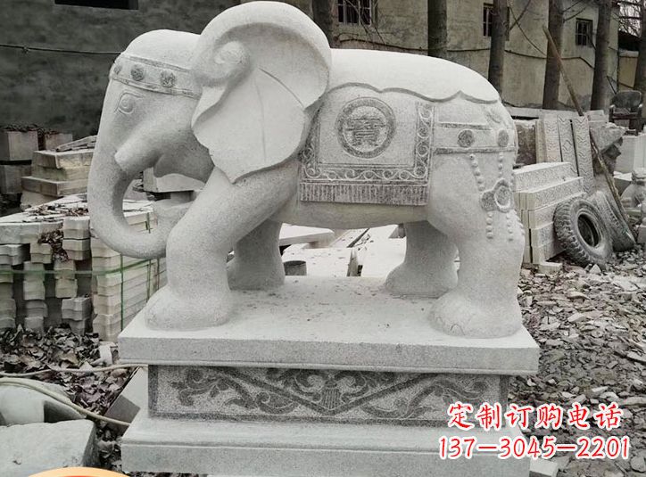 河源大象石雕壁画