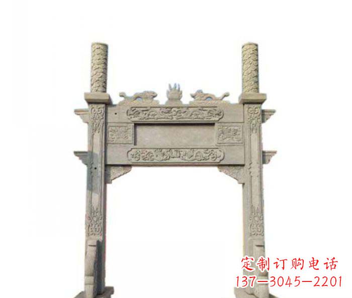 河源产品名称中领雕塑-牌坊石雕