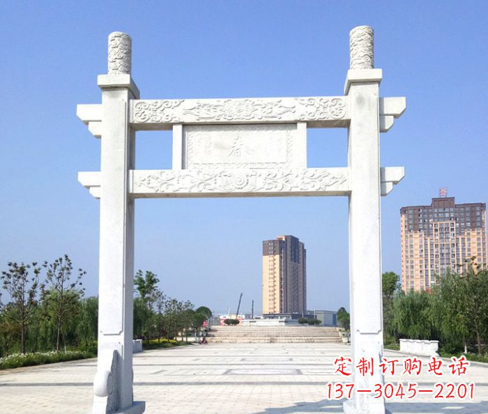 河源石牌楼雕塑——精美的浓缩艺术