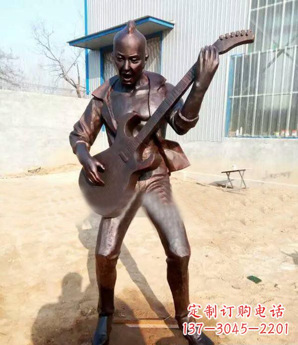 河源音乐传奇——吉他雕塑