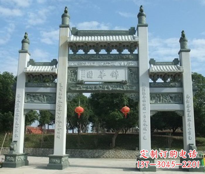 河源牌坊雕塑艺术品定制精品