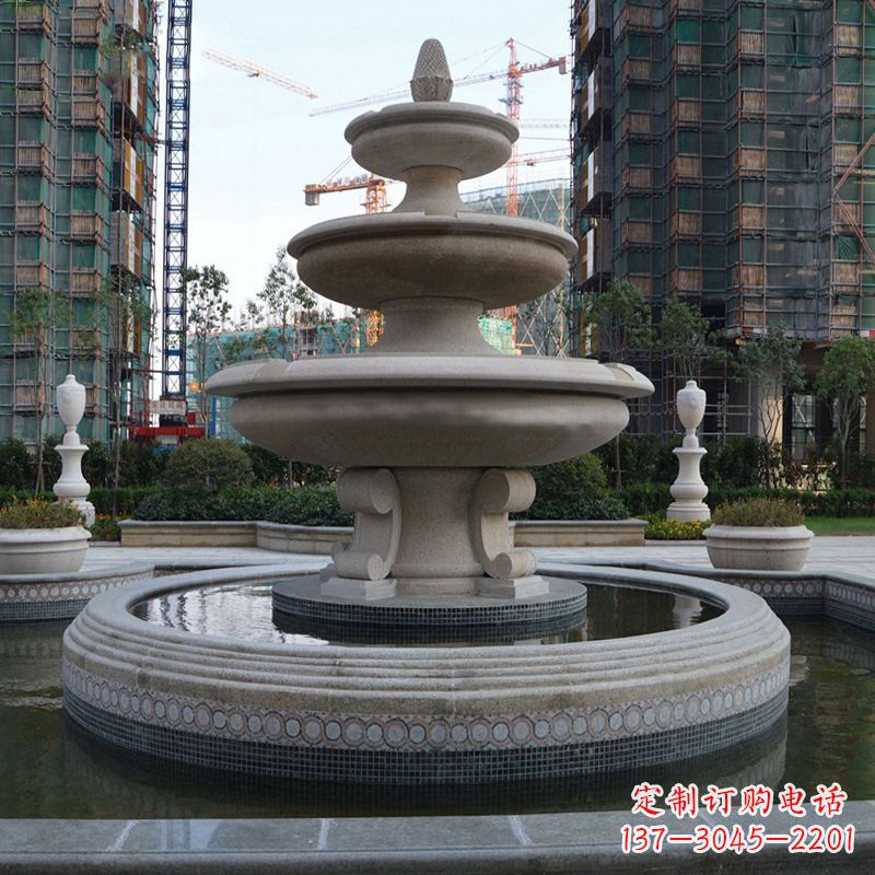 河源东阳石雕喷泉雕塑定制