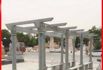 河源大理石公园石雕长廊高端定制雕塑