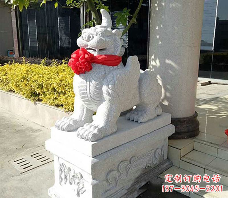 河源优雅的独角兽雕塑