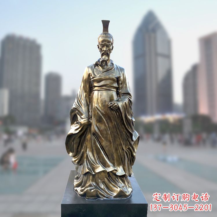 河源专业定制屈原雕像