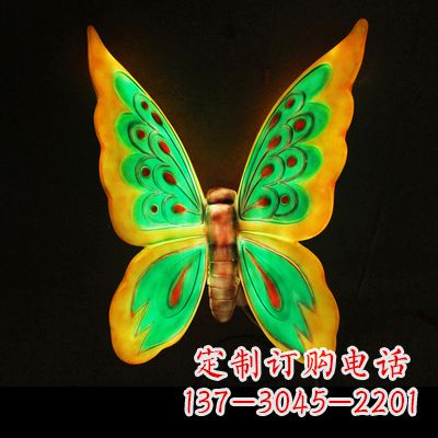 河源闪耀蝴蝶,精致灯光雕塑