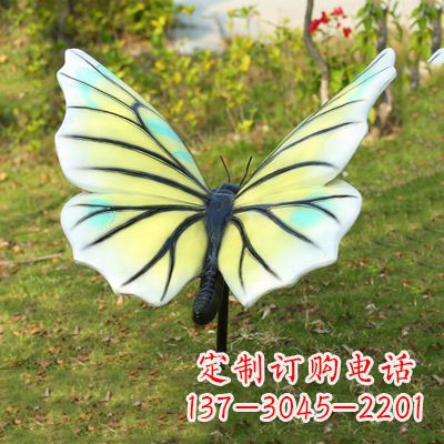 河源色彩丰富的仿真蝴蝶雕塑