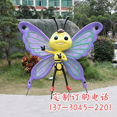 河源仿真蝴蝶雕塑,精致多彩、灵动优雅
