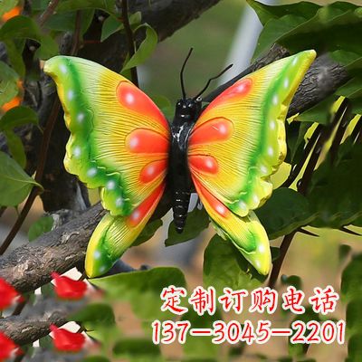 河源精美蝴蝶雕塑