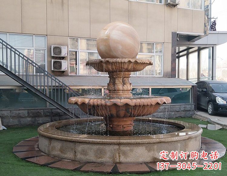 河源独特的风水球石雕