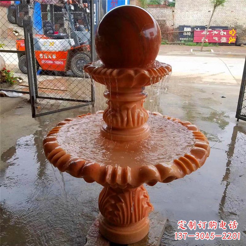 河源风水球石头雕塑