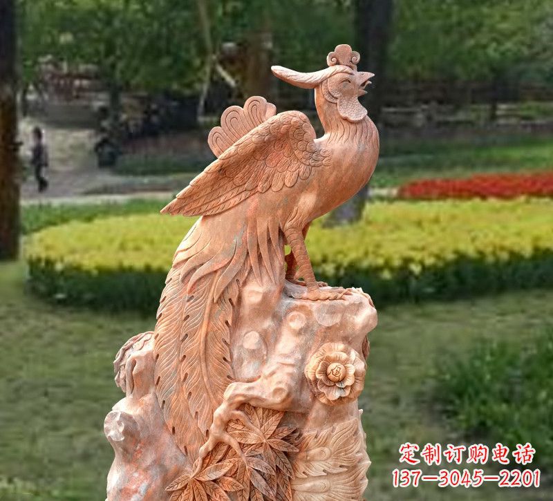 河源凤凰神鸟景观雕塑