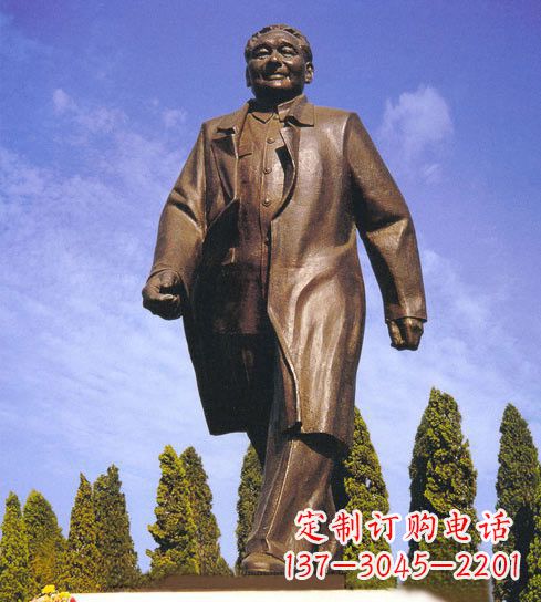 河源产品名称传承历史 铸就邓小平雕塑