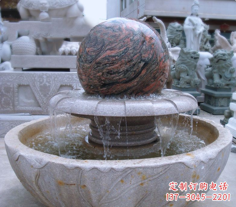 河源时尚精致·水流喷泉雕塑