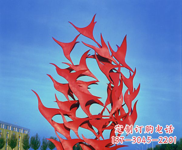 河源立体不锈钢大雁雕塑