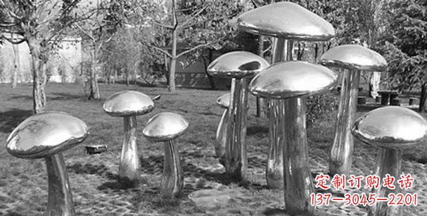 河源萌芽之美,蘑菇景观雕塑