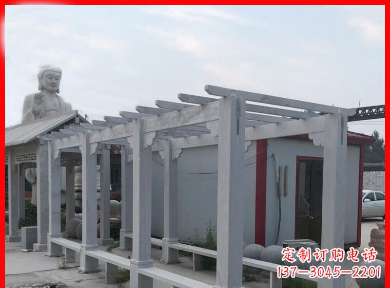 河源 专业定制公园大理石石雕长廊