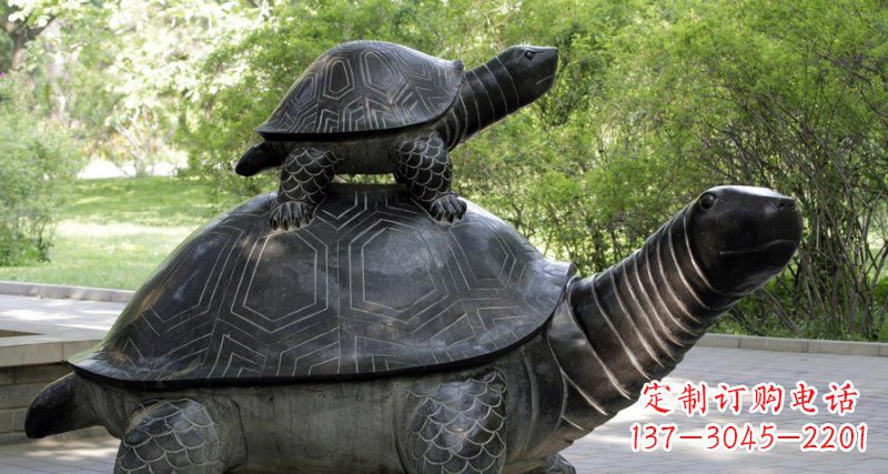 河源铜质乌龟景观雕塑