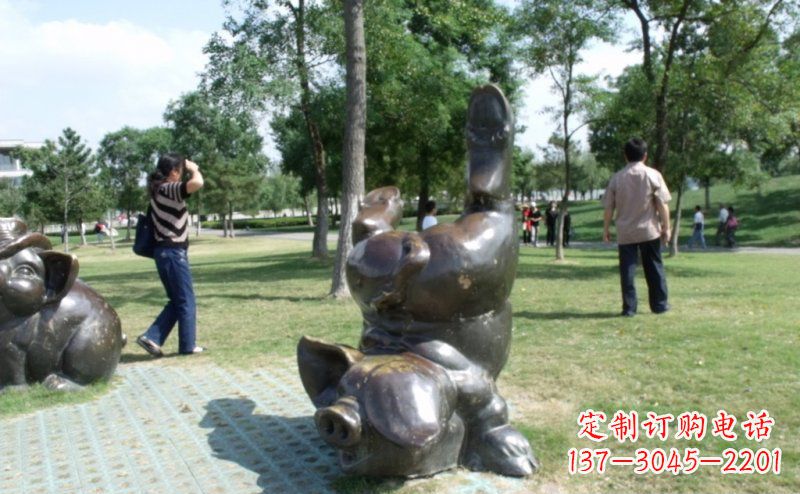 河源产品名称中领雕塑铜质动物雕塑