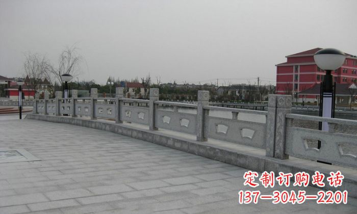 河源公园仿古石栏板 (2)