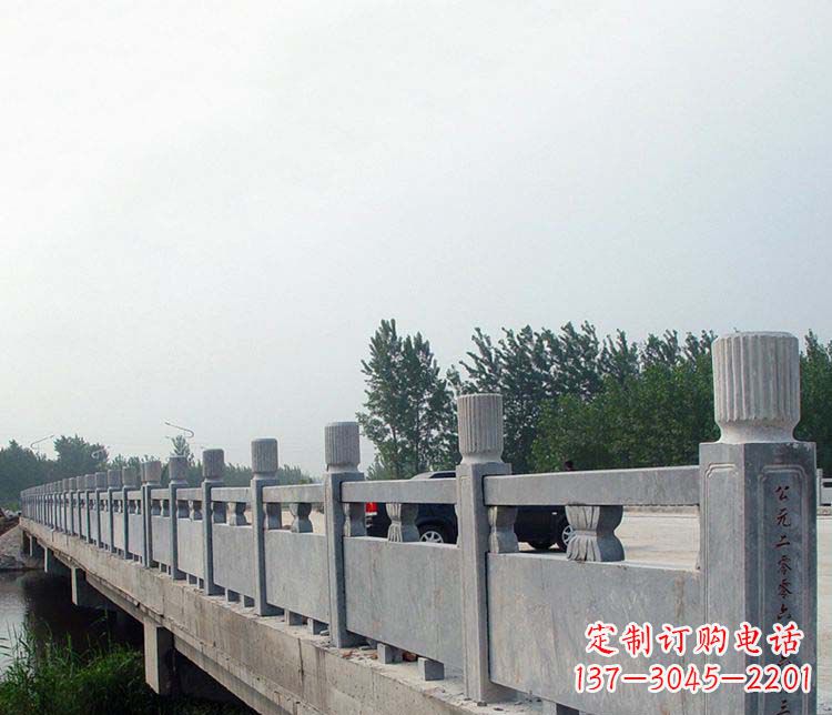 河源中领雕塑-仿古石栏板景观石雕