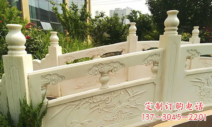 河源公园汉白玉石拱桥 (3)