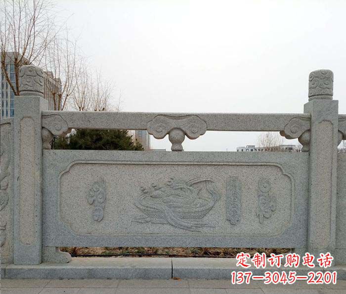 河源公园户外栏板石雕